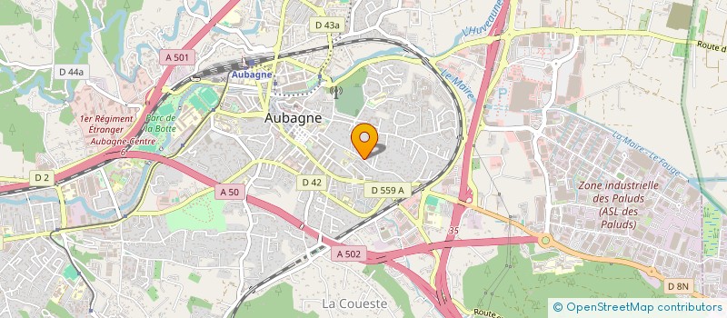 localisation de l'entreprise MONSIEUR RAYANE YEKKEN à AUBAGNE