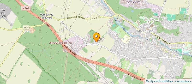 localisation de l'entreprise MONSIEUR RAYANEMANEGRE OUEDRAOGO  MARCOUSSIS