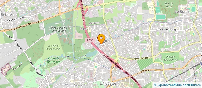 localisation de l'entreprise MONSIEUR RAYANN SOUEIDAN  PESSAC