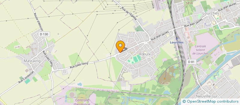 localisation de l'entreprise MONSIEUR RAYANNE COLLET  RULX