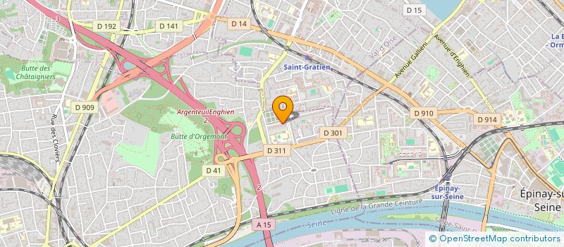 localisation de l'entreprise MONSIEUR RAYANNE KECHAT  ARGENTEUIL