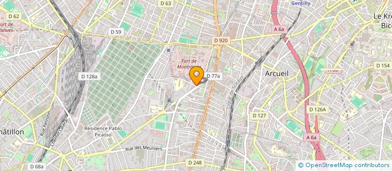 localisation de l'entreprise MONSIEUR RAYBORN KIMBADI à BAGNEUX