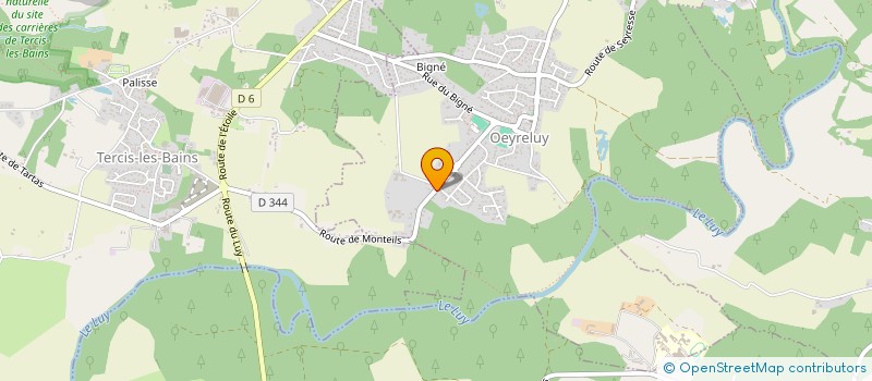 localisation de l'entreprise MONSIEUR RAYDA NOUALA  OEYRELUY