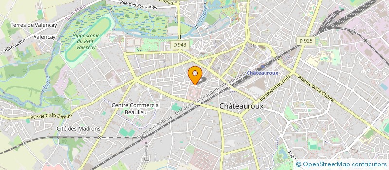 localisation de l'entreprise MONSIEUR RAYEN BEN JRAD à CHATEAUROUX