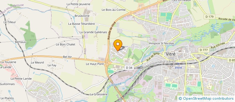 localisation de l'entreprise MONSIEUR RAYEN DRIDI  VITRE