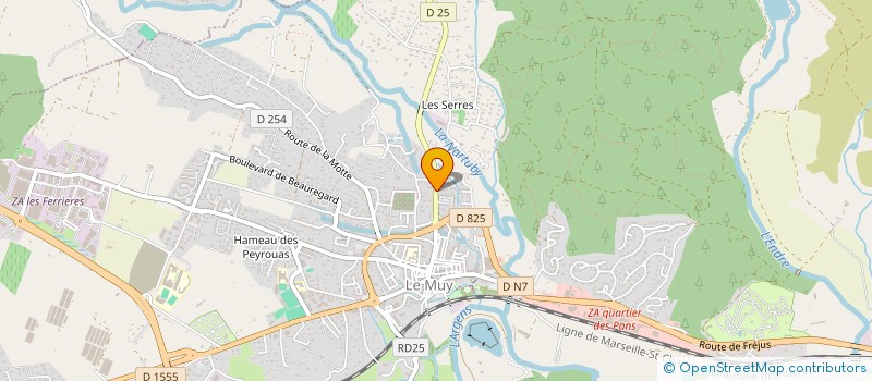 localisation de l'entreprise MONSIEUR RAYEN JELALIA  LE MUY