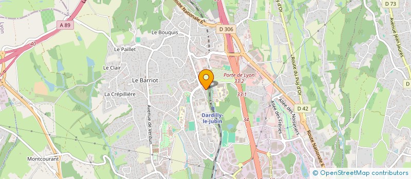 localisation de l'entreprise MONSIEUR RAYEN SAHEL  DARDILLY