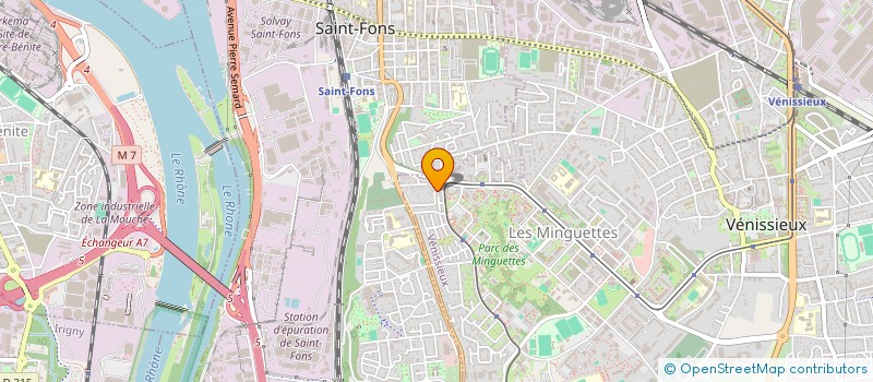 localisation de l'entreprise MONSIEUR RAYEN SOUIED  VENISSIEUX