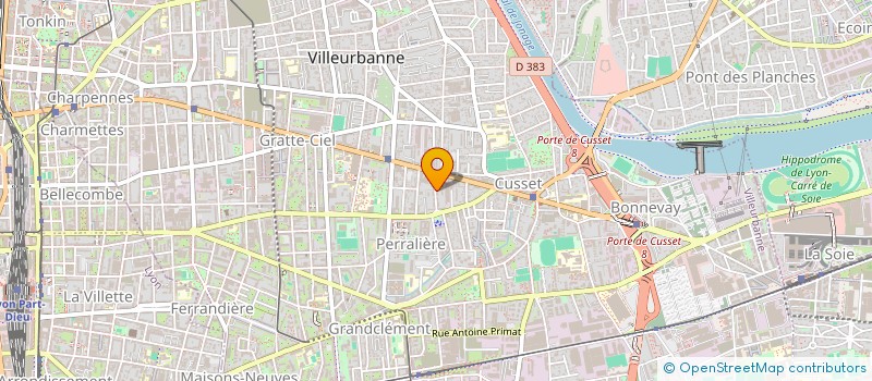 localisation de l'entreprise MONSIEUR RAYEN ZAGHOUANI  VILLEURBANNE