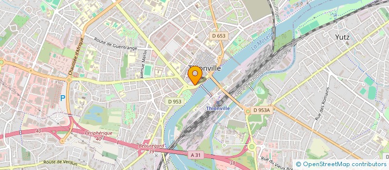 localisation de l'entreprise MONSIEUR RAYENE MABROUK  THIONVILLE