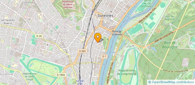 localisation de l'entreprise MONSIEUR RAYENE OUANES  SURESNES