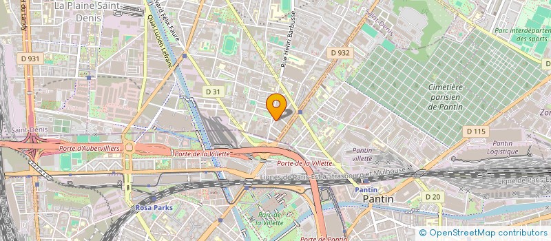 localisation de l'entreprise MONSIEUR RAYHAN AHMED  AUBERVILLIERS