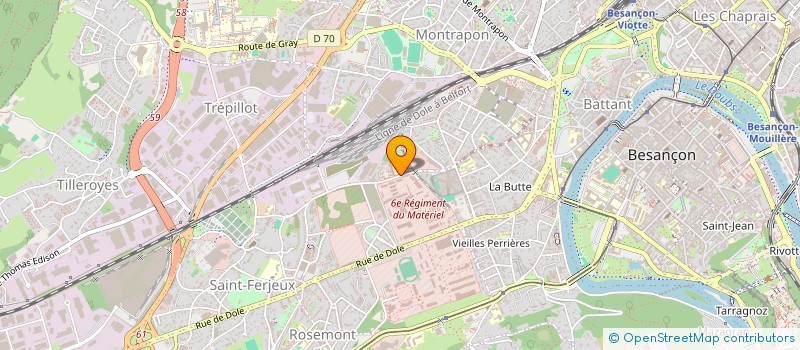 localisation de l'entreprise MONSIEUR RAYHAN AHMED à BESANCON