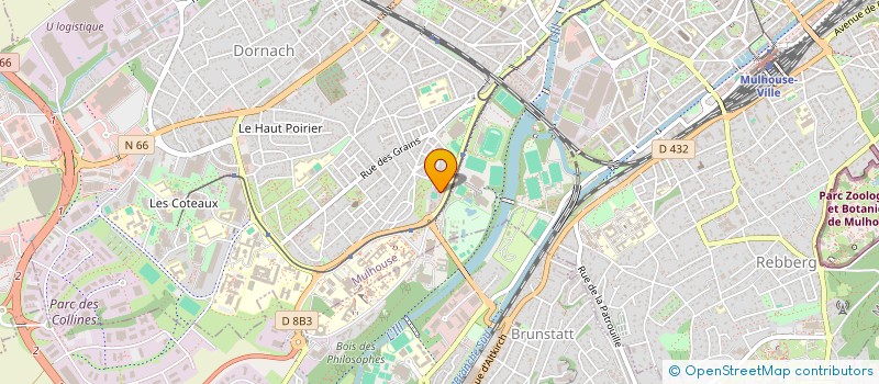 localisation de l'entreprise MONSIEUR RAYHAN DAHMANI  MULHOUSE