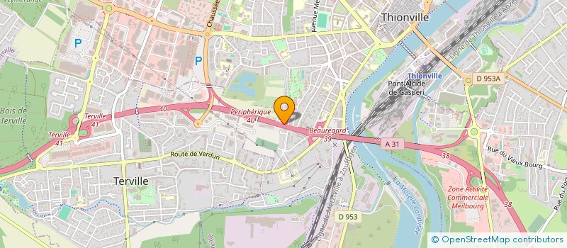 localisation de l'entreprise MONSIEUR RAYHAN FENGHOUR  THIONVILLE