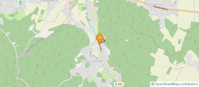 localisation de l'entreprise MONSIEUR RAYHAN HAMMOU N'AICHA  CUISE-LA-MOTTE