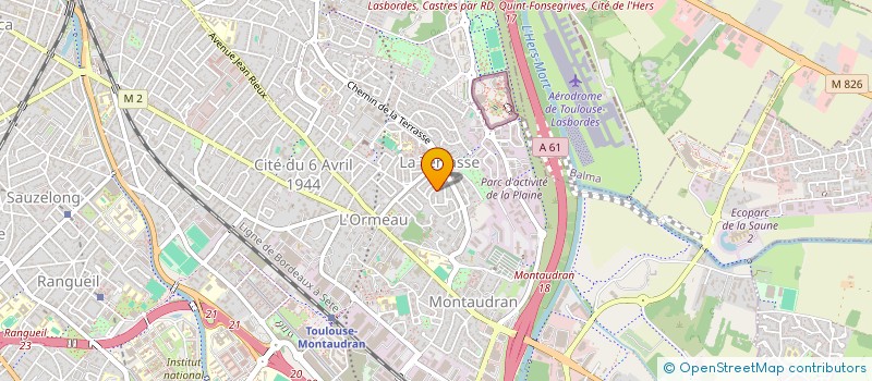 localisation de l'entreprise MONSIEUR RAYHAN HUSSAIN FAHIM à TOULOUSE