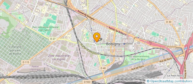 localisation de l'entreprise MONSIEUR RAYHAN JEHAN  BOBIGNY