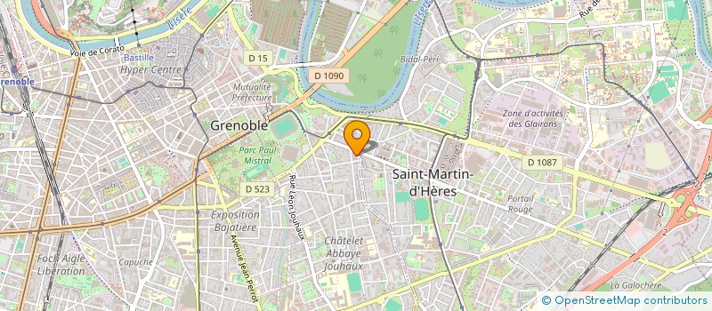 localisation de l'entreprise MONSIEUR RAYHANE BOUKHERROUBA  GRENOBLE