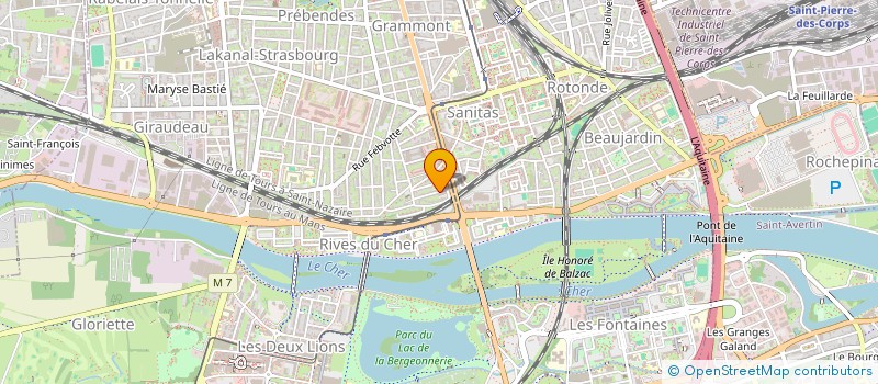 localisation de l'entreprise MONSIEUR RAYHANE RAMI  TOURS