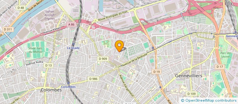 localisation de l'entreprise MONSIEUR RAYKWAN DURAND  ASNIERES-SUR-SEINE