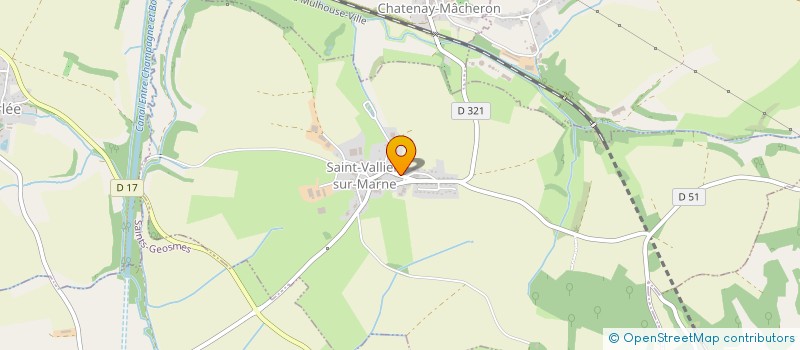 localisation de l'entreprise MONSIEUR RAYLE KLINGER à SAINT-VALLIER-SUR-MARNE