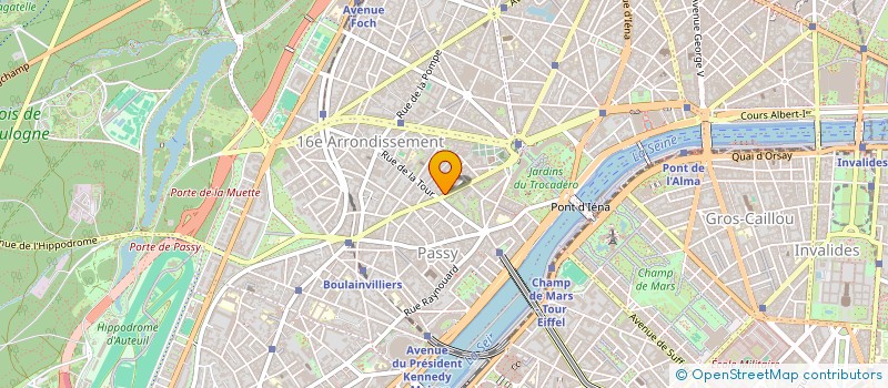 localisation de l'entreprise MONSIEUR RAYMOND ABRAM-PROFETA  PARIS