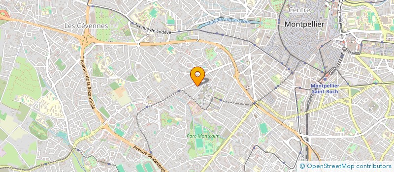 localisation de l'entreprise MONSIEUR RAYMOND ALCOVERE à MONTPELLIER