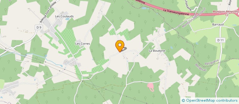 localisation de l'entreprise MONSIEUR RAYMOND ARNAUD  VILLEFRANCHE-DE-LONCHAT