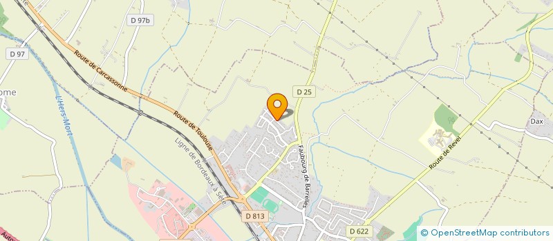 localisation de l'entreprise MONSIEUR RAYMOND ARTIS  VILLENOUVELLE