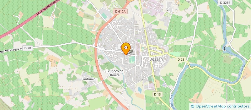 localisation de l'entreprise MONSIEUR RAYMOND ASCENCIO  BESSAN