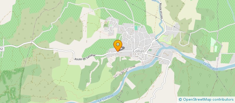 localisation de l'entreprise MONSIEUR RAYMOND ASVISIO  COLLIAS