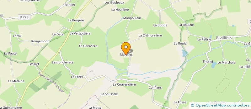 localisation de l'entreprise MONSIEUR RAYMOND AVELINE à TOUROUVRE AU PERCHE