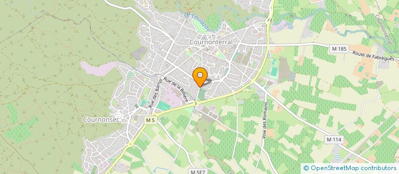 localisation de l'entreprise MONSIEUR RAYMOND AVILA à COURNONTERRAL