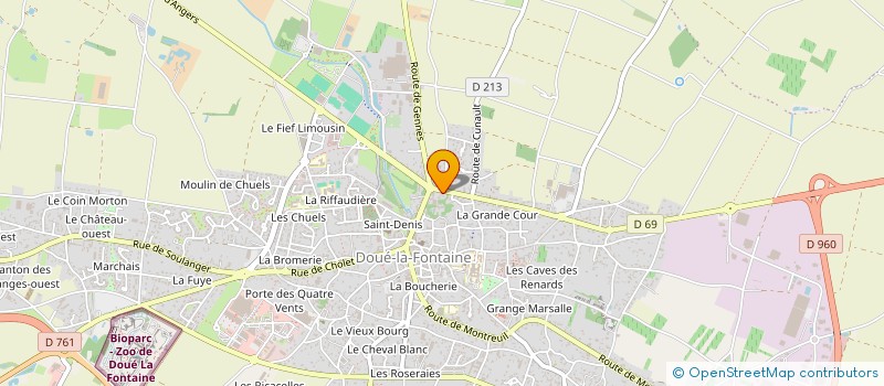 localisation de l'entreprise MONSIEUR RAYMOND AVRIL à DOUE-EN-ANJOU