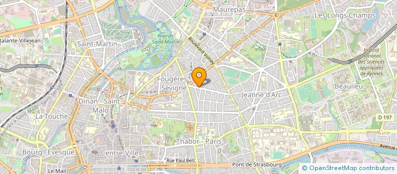 localisation de l'entreprise MONSIEUR RAYMOND BALLU à RENNES