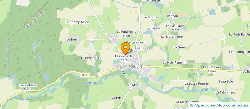localisation de l'entreprise MONSIEUR RAYMOND BARAT à VALLONS-DE-L'ERDRE