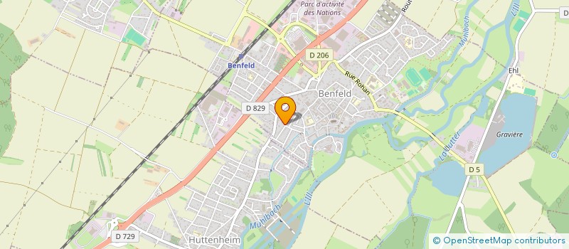 localisation de l'entreprise MONSIEUR RAYMOND BARBARO  BENFELD