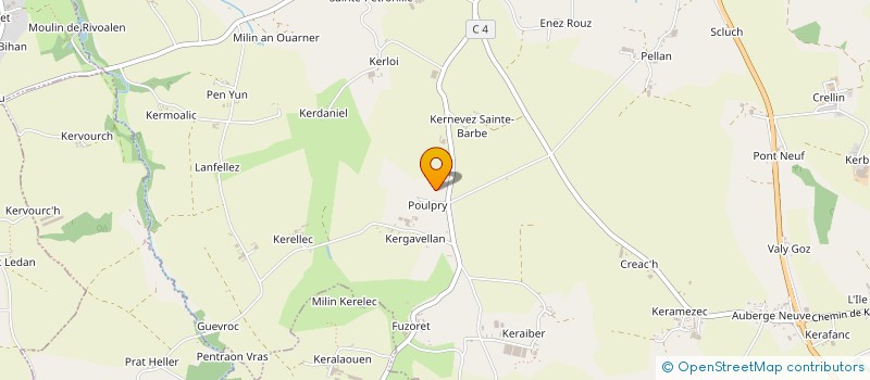 localisation de l'entreprise MONSIEUR RAYMOND BARBIER à PLOUDANIEL