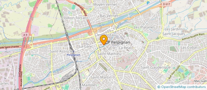 localisation de l'entreprise MONSIEUR RAYMOND BARBOTEU  PERPIGNAN