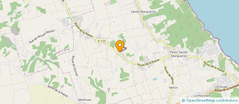 localisation de l'entreprise MONSIEUR RAYMOND BARNY à LE MOULE