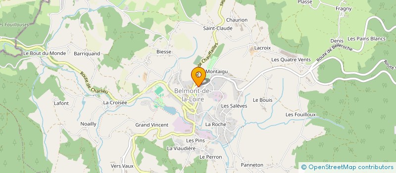 localisation de l'entreprise MONSIEUR RAYMOND BARRIQUAND à BELMONT-DE-LA-LOIRE