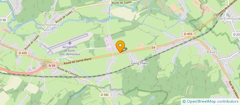 localisation de l'entreprise MONSIEUR RAYMOND BASTIEN  REMOMEIX