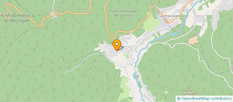 localisation de l'entreprise MONSIEUR RAYMOND BATAILLE  TAINTRUX