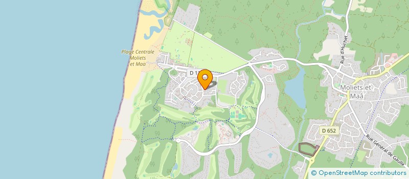 localisation de l'entreprise MONSIEUR RAYMOND BATS  MOLIETS-ET-MAA