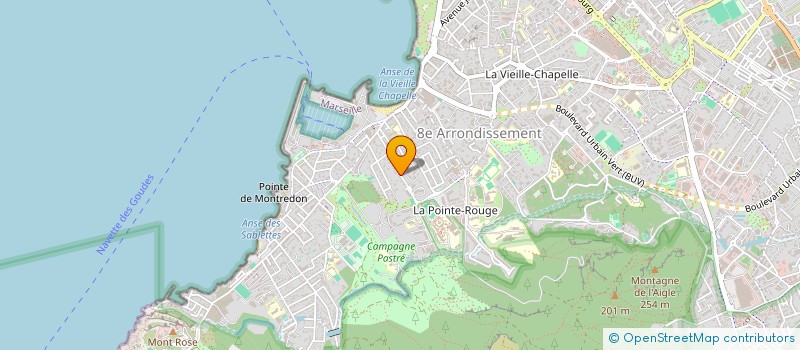 localisation de l'entreprise MONSIEUR RAYMOND BAUDART à MARSEILLE