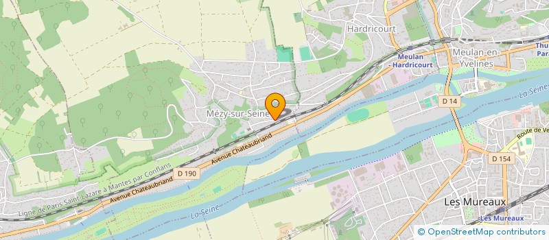 localisation de l'entreprise MONSIEUR RAYMOND BAVAGE à MEZY-SUR-SEINE