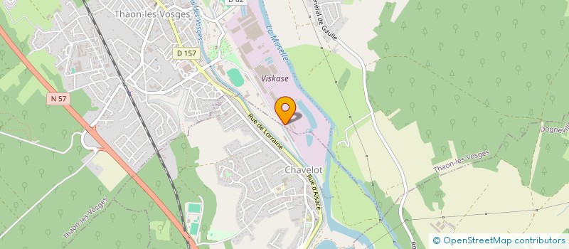 localisation de l'entreprise MONSIEUR RAYMOND BAYER  THAON-LES-VOSGES