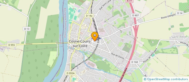 localisation de l'entreprise MONSIEUR RAYMOND BEAUJEAN à COSNE-COURS-SUR-LOIRE