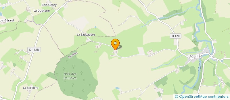 localisation de l'entreprise MONSIEUR RAYMOND BEDOUET  SAINT-GEORGES-LE-GAULTIER